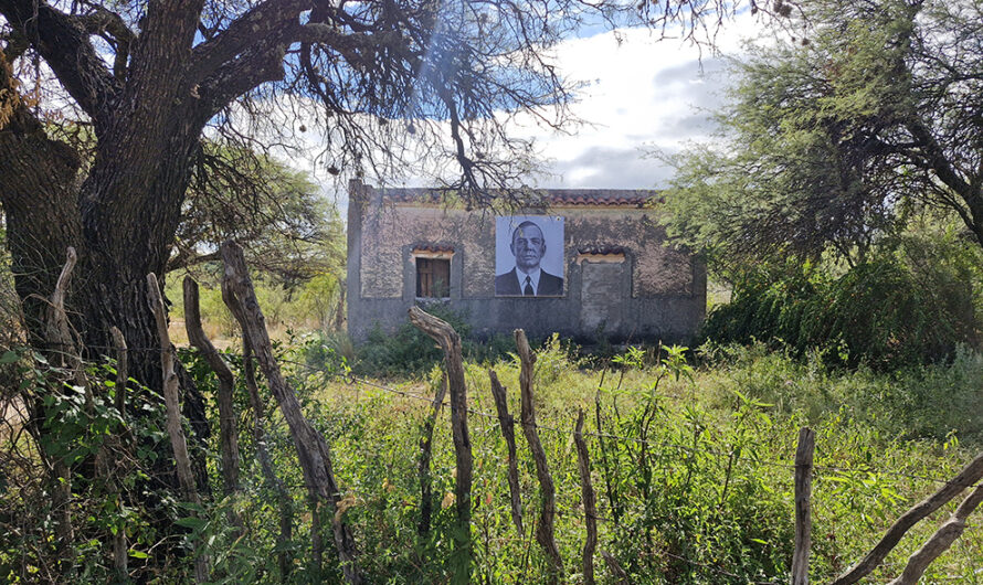Un proyecto fotográfico con gigantografías cuenta la historia de personas de localidades cordobesas