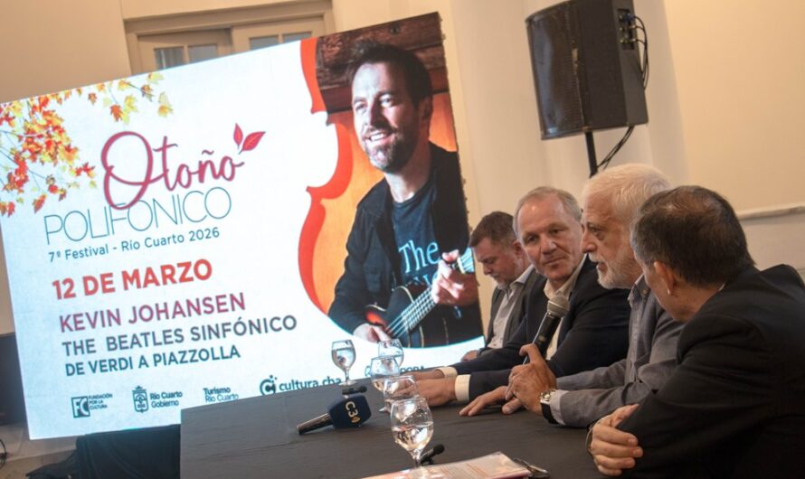 Río Cuarto presentó la 7° edición  del Festival Otoño Polifónico