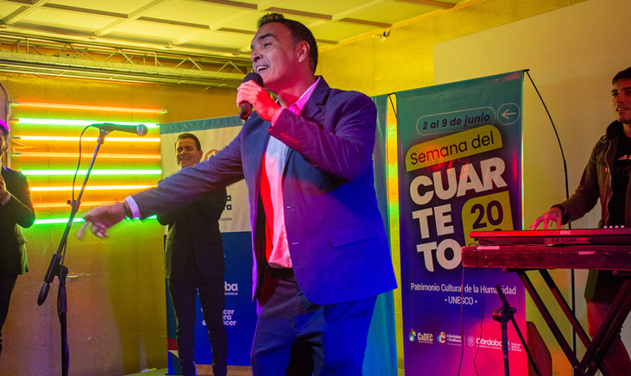 Día del Cuarteto: la Provincia homenajeó a referentes del género
